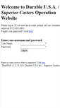 Mobile Screenshot of customer.durableusa.com